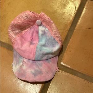 C.C Kids Pink Mesh Cap